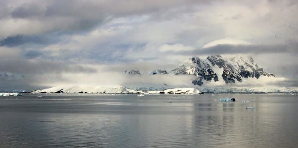 جبل إريبوس في القارة القطبية الجنوبية