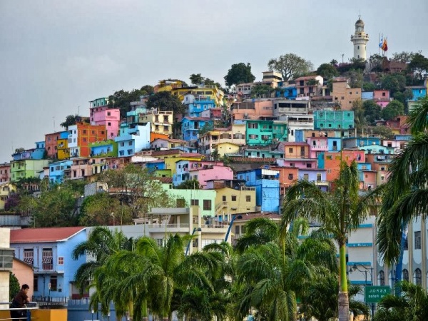 منازل سكان الاكوادور